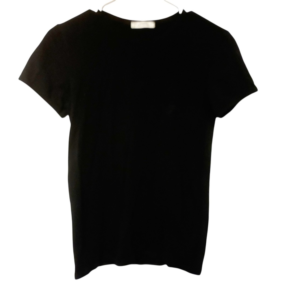Versace Collection Black Medusa Head Size Medium Crewneck Short Sleeve T-shirt
